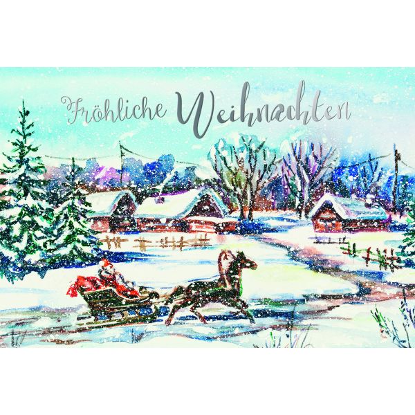 Weihnachten - Glückwunschkarte Im Format 11,5 X 17 Cm Mit Umschlag ...